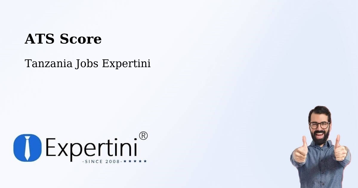 Resume ATS Score & Job Description Match Tool – Matonga - Tanzania Jobs Expertini
