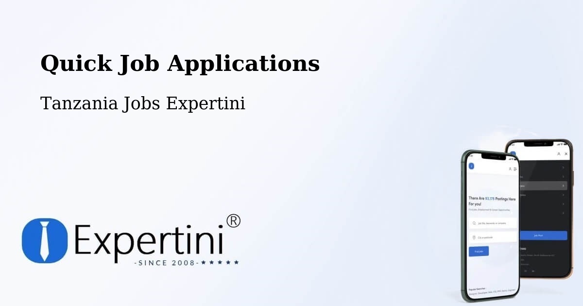 Quick Apply Feature – Matonga - Tanzania Jobs Expertini