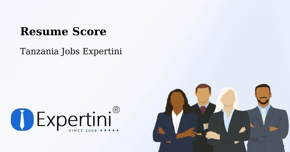 Resume Score & Job Description Match Tool – Matonga - Tanzania Jobs Expertini